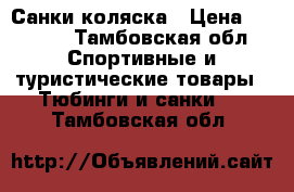 Санки коляска › Цена ­ 1 800 - Тамбовская обл. Спортивные и туристические товары » Тюбинги и санки   . Тамбовская обл.